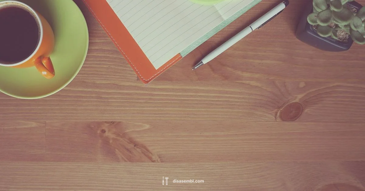 Desk Assembly Guide - Disasembl
