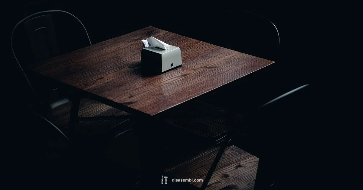 Table Assembly Guide - Disasembl