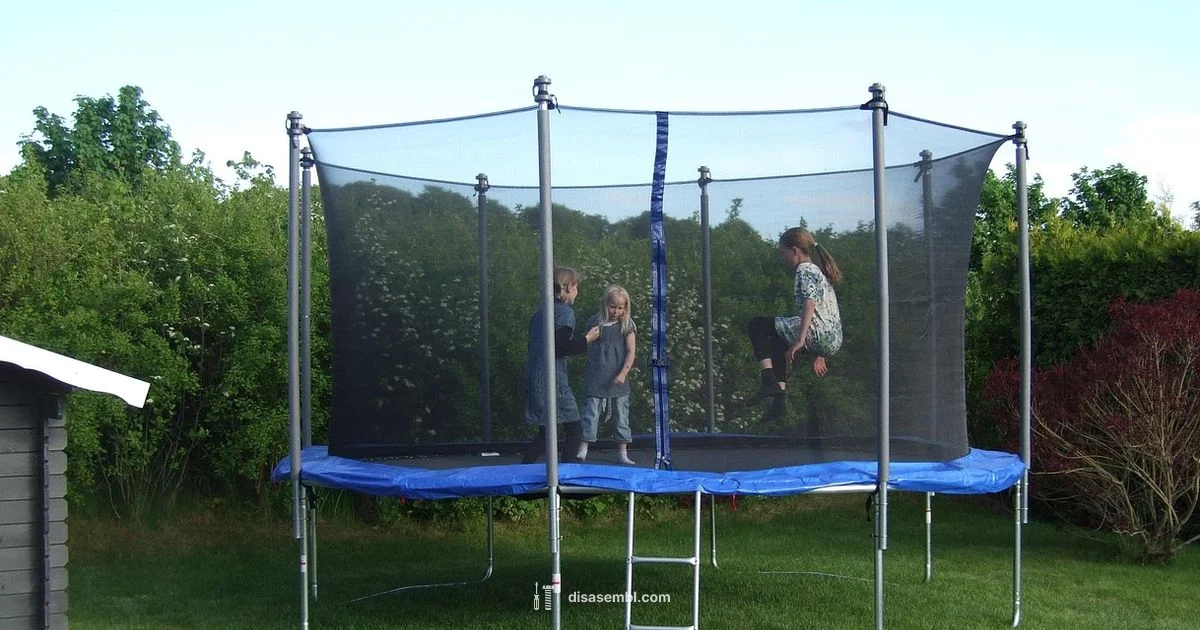 Trampoline Assembly Timeline - Disasembl